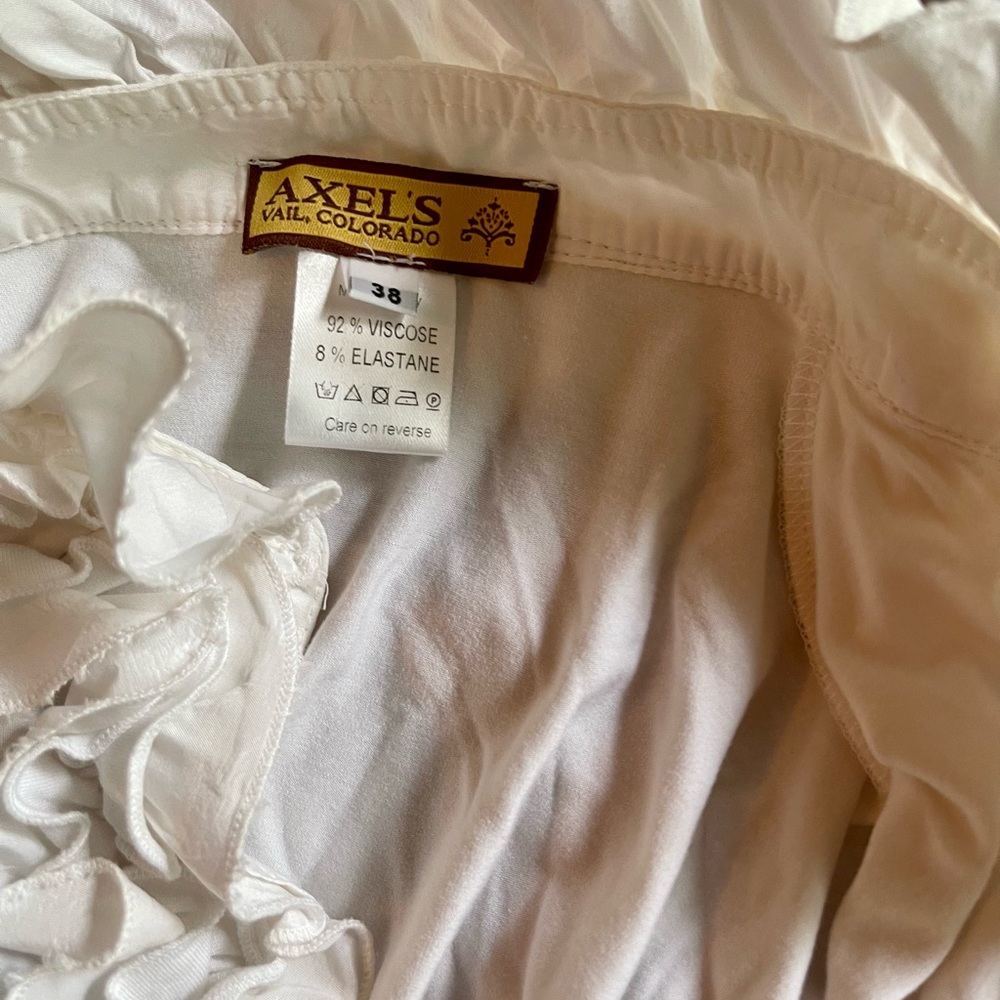 Axels Ruffled, Button Down Blouse - image 6